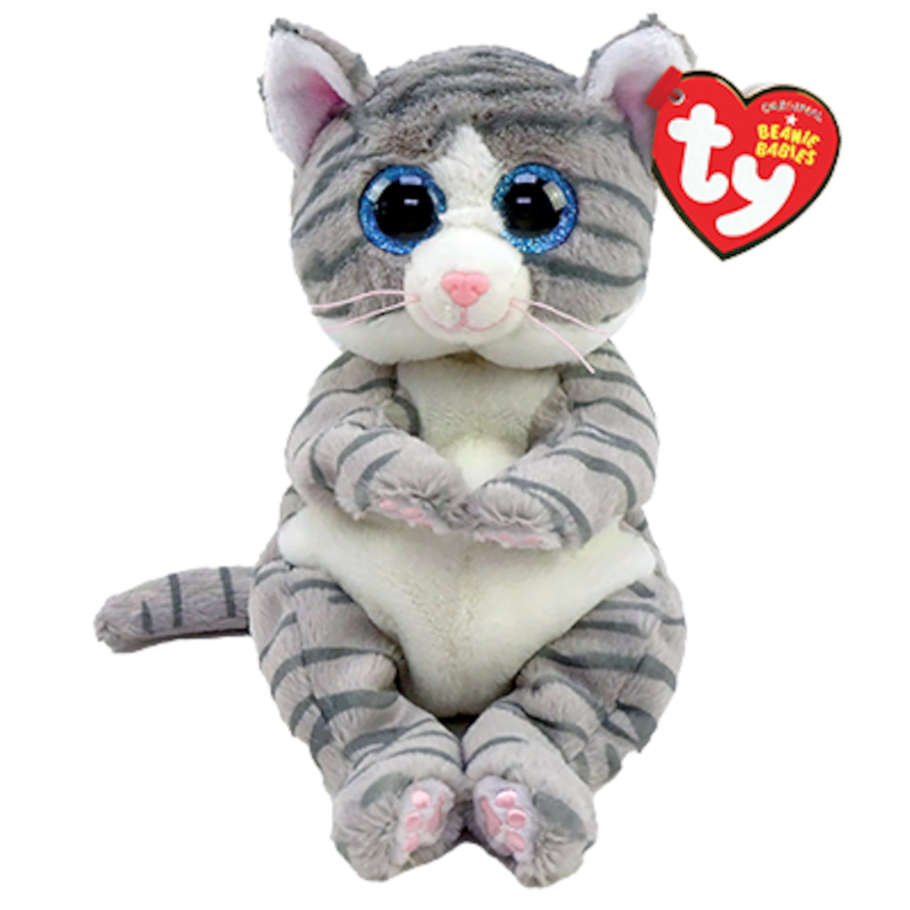 Ty Beanie Babies&#x2122; Mitzi Gray Cat, Regular